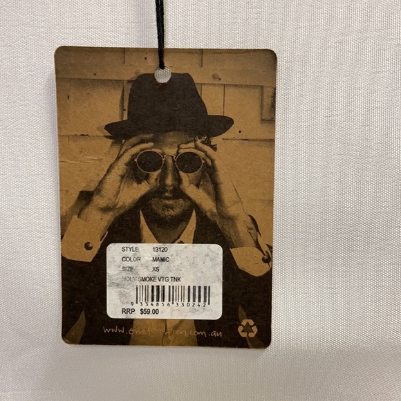 One Teaspoon Holy Smoke Tie Dye Tank Top Pink XS - Picture 5 of 5